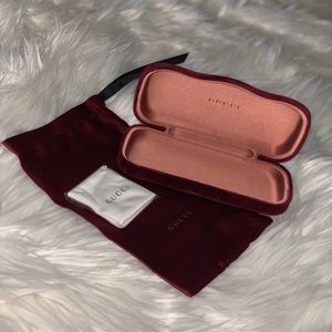 Authentic Velvet Gucci Case